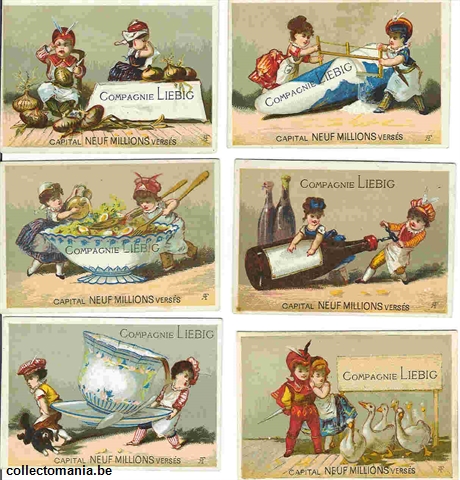 Chromo Trade Card 0015 alike Liebig see scan (dans la cuisinne)--  price in ABM is not correct