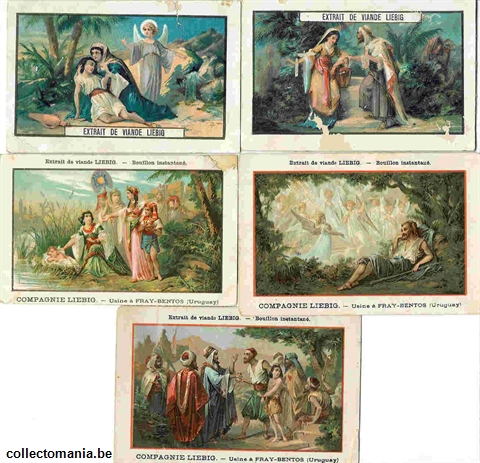 Chromo Trade Card 0058 (Histoire biblique)