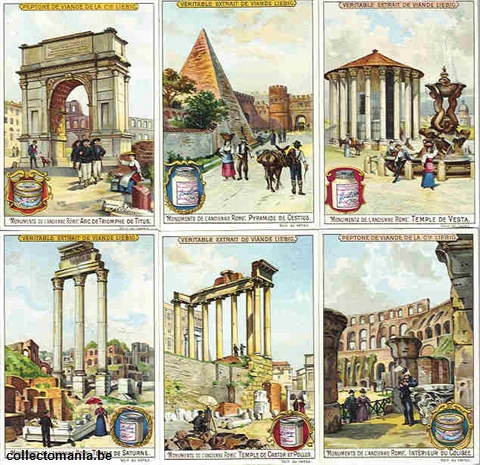 Chromo Trade Card 0564 Monuments de l'ancienne Rome