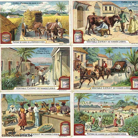 Chromo Trade Card 0585 Cuba