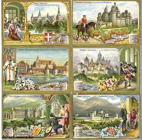 Chromo Trade Card 0808 Chateaux historiques