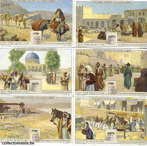 Chromo Trade Card 1098 En Palestine