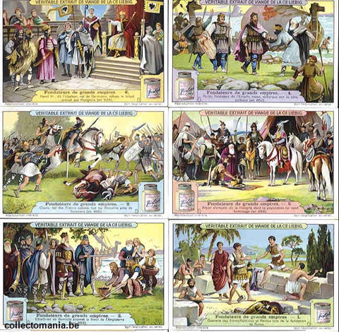 Chromo Trade Card 1139 Fondateurs de grands empires