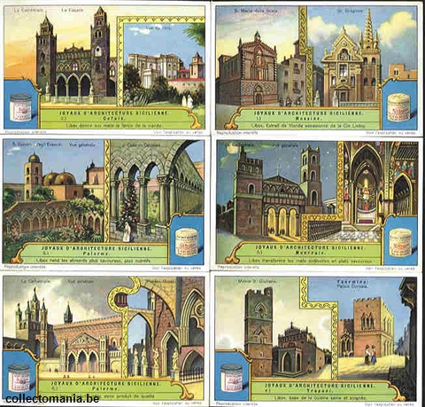 Chromo Trade Card 1241 Joyaux d'architecture Sicilienne