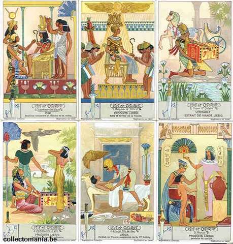 Chromo Trade Card 1280 Isis et Osiris