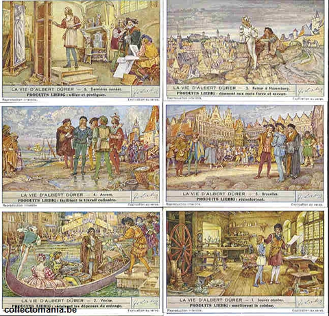 Chromo Trade Card 1471 Vie d'Albert Durer (la)