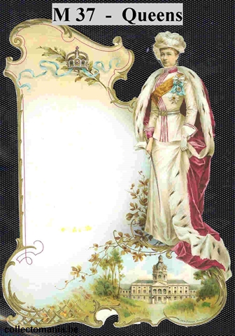 Chromo Trade Card M37 Royal Women