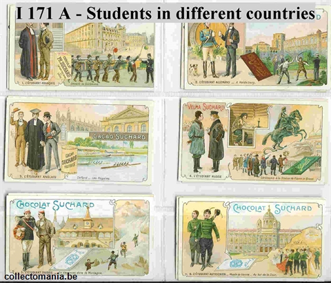 Chromo Trade Card SucI171 Students in differents lands (12)