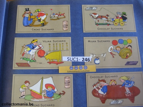 Chromo Trade Card SucI246 Children at play 2 (12)