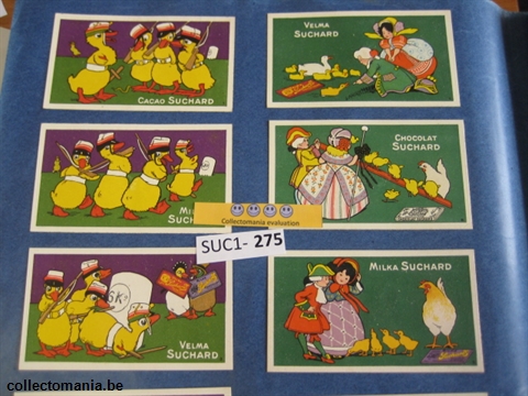 Chromo Trade Card SucI275 Ducks and chicks series (12)