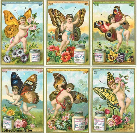 Chromo Trade Card 0305 (Schmetterlinge) (papillons)