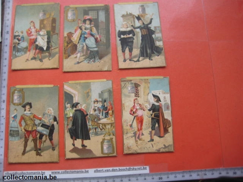 Chromo Trade Card 0317a not known set - non edited : listed in Sang1989 as 0317a  - Barbier de seville Sevilla