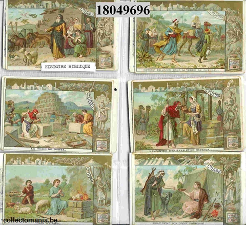 Chromo Trade Card 0496 (Histoire biblique)