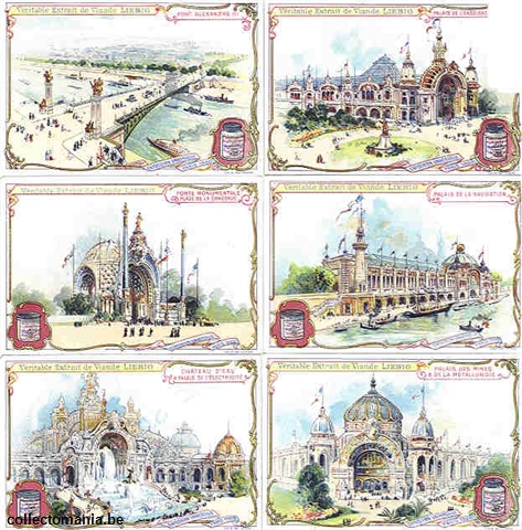 Chromo Trade Card 0624 Exposition universelle Paris 1900
