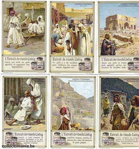 Chromo Trade Card 1012 Algérie pittoresque (l')