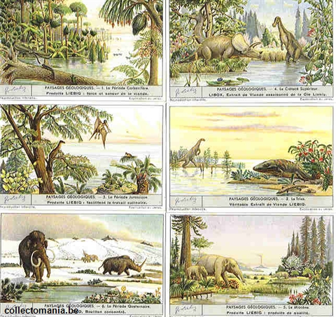 Chromo Trade Card 1296 Paysages géologiques
