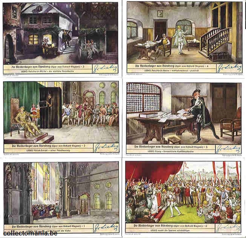 Chromo Trade Card 1387 Die Meistersinger van Nurnberg