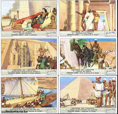 Chromo Trade Card 1462 Histoire de l'Egypte