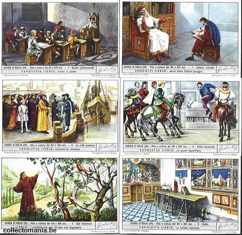 Chromo Trade Card 1605 Storia d'Italia IV