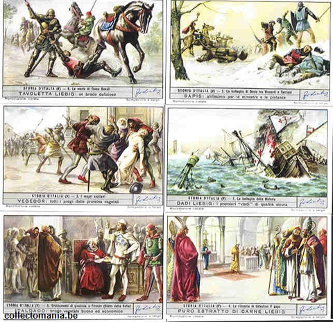 Chromo Trade Card 1606 Storia d'Italia V