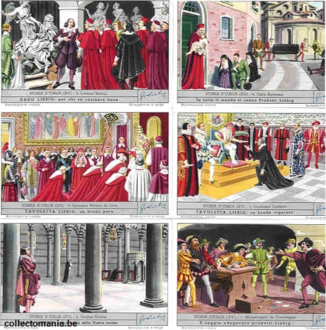 Chromo Trade Card 1719 Storia d'Italia XV