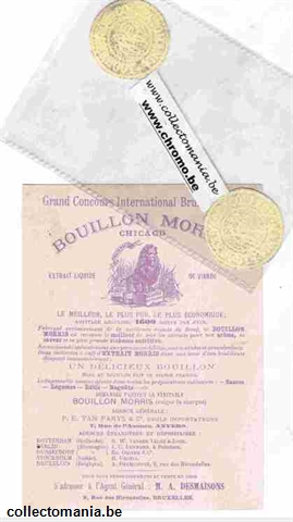 Chromo Trade Card Morris_Bouillon 