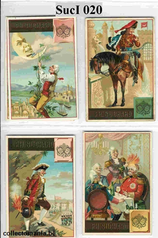 Chromo Trade Card SucI020 Baron von Munchhausen(12 cards)