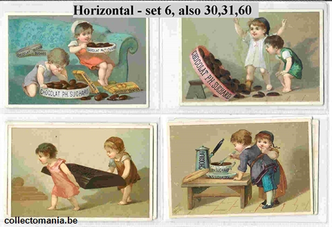 Chromo Trade Card SucI060 General scenes (WeiserXXV)SEE 6(12cards)