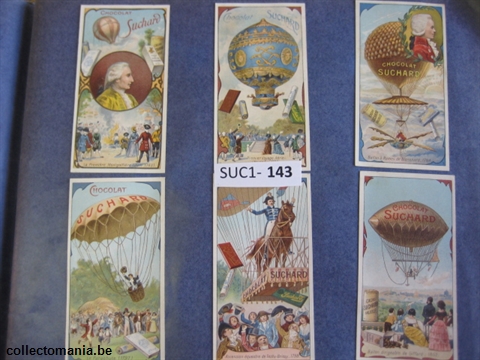 Chromo Trade Card SucI143 Ballooning 1763-1901 (12)
