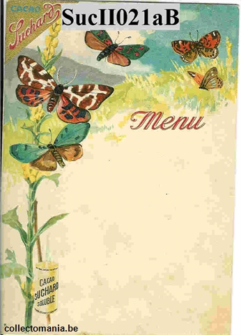 Chromo Trade Card SucII021aB Butterflies (12)