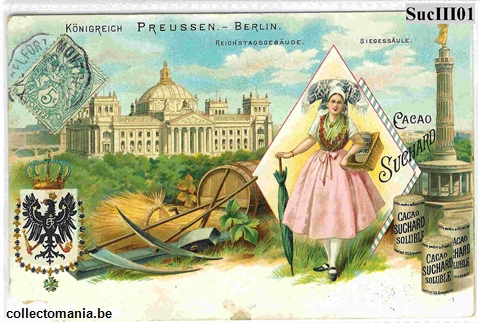 Chromo Trade Card SucIII01 German States (26)N, 3V,23H; also I:102 and II:8