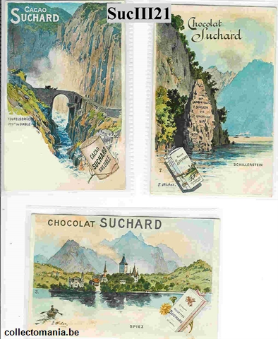 Chromo Trade Card SucIII21 Scenes in the Alps (13)