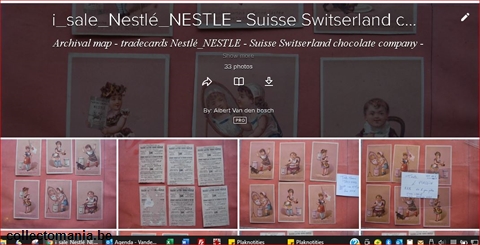 Chromo Trade Card i_sale_Nestlé_NESTLE 