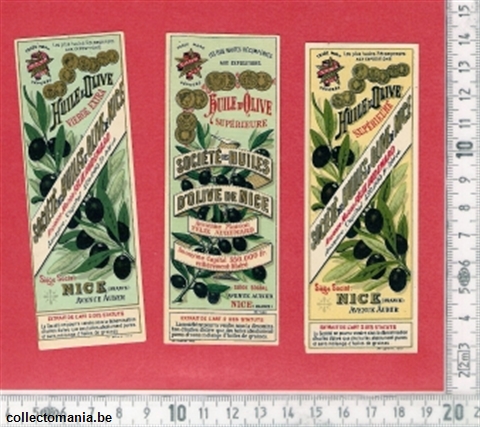 Chromo Trade Card olijfolie 